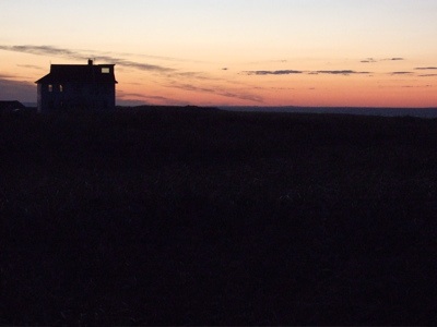 Sunset on Life Guard Station